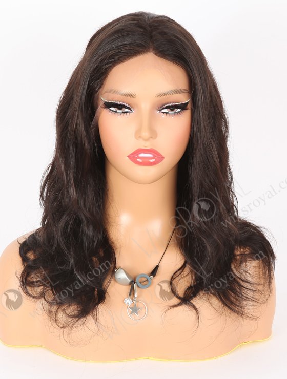 In Stock Indian Remy Hair 14" Body Wave 1b# Color Full Lace Wig FLW-01097-21663