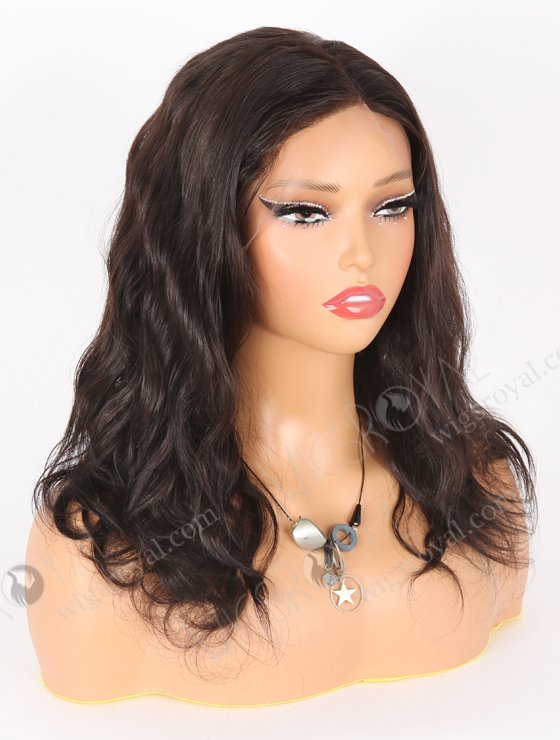 In Stock Indian Remy Hair 14" Body Wave 1b# Color Full Lace Wig FLW-01097-21662