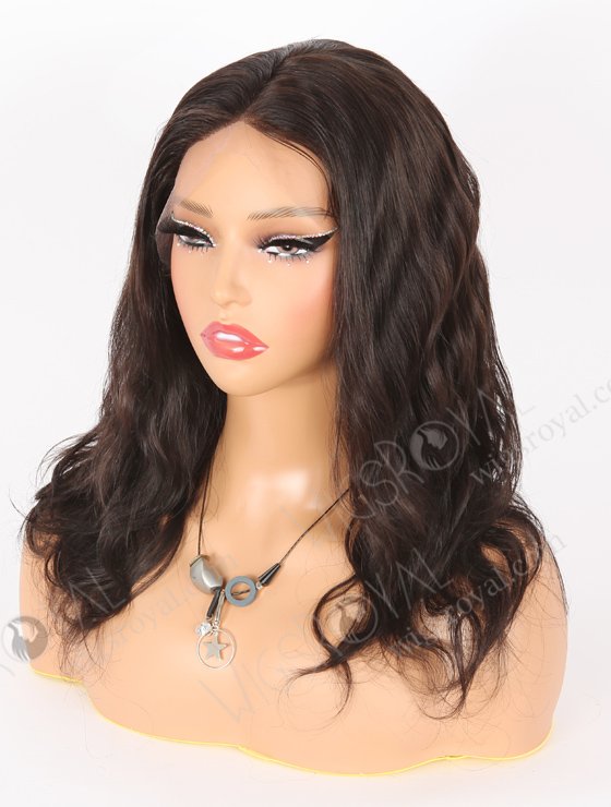 In Stock Indian Remy Hair 14" Body Wave 1b# Color Full Lace Wig FLW-01097-21664