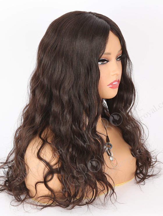 Realistic Scalp Glueless Wigs With Natural Color Malaysian Virgin Human Hair GL-03045-21793