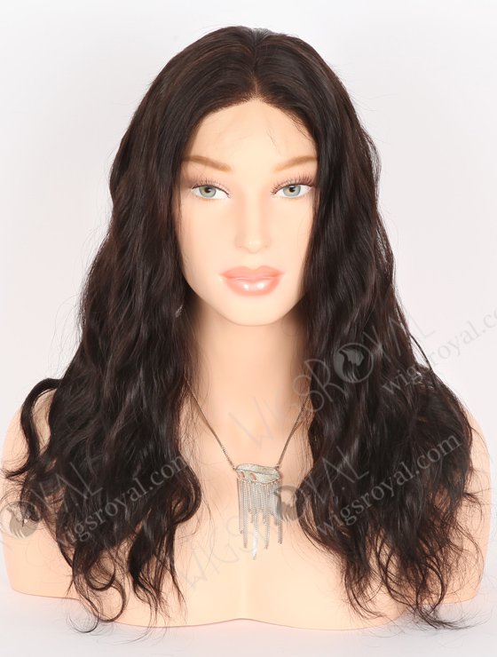 In Stock Indian Remy Hair 18" Body Wave 1b# Color Full Lace Wig FLW-01406