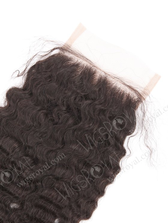 In Stock Brazilian Virgin Hair 20" Same Curl as Pic Natural Color Top Closure STC-409-21920