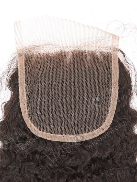 In Stock Brazilian Virgin Hair 20" Same Curl as Pic Natural Color Top Closure STC-409-21923