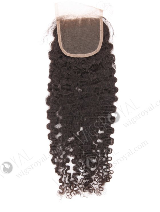 In Stock Brazilian Virgin Hair 20" Same Curl as Pic Natural Color Top Closure STC-409-21922