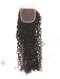 In Stock Brazilian Virgin Hair 24" Tight Pissy Curl Natural Color Top Closure STC-407