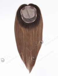 Top Quality Virgin Hair Toppers With Highlights Color Topper-115