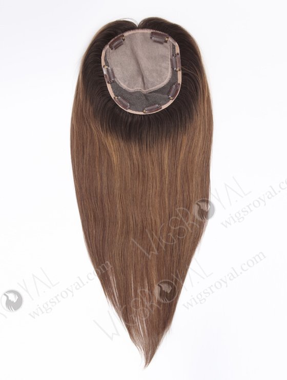 Top Quality Virgin Hair Toppers With Highlights Color Topper-115-22028