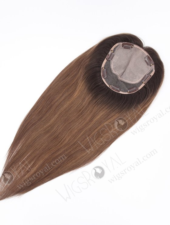 Top Quality Virgin Hair Toppers With Highlights Color Topper-115-22030