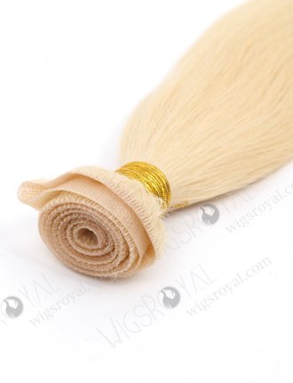 In Stock Chinese Virgin Hair 18" Straight 613# Color Skin Weft CSW-005