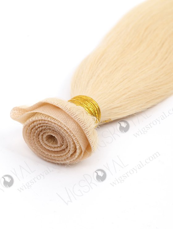 In Stock Chinese Virgin Hair 18" Straight 613# Color Skin Weft CSW-005-22225