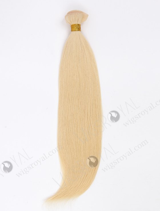 In Stock Chinese Virgin Hair 18" Straight 613# Color Skin Weft CSW-005-22227