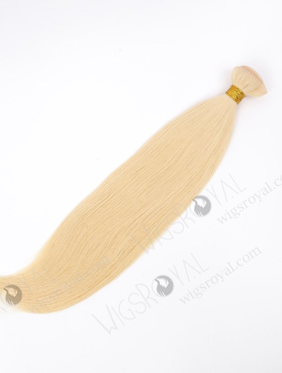 In Stock Chinese Virgin Hair 18" Straight 613# Color Skin Weft CSW-005-22228