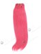 In Stock Brazilian Virgin Hair 16" Straight Pink Color Machine Weft CSM-009