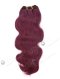 In Stock Brazilian Virgin Hair 16" Body Wave Purple Color Machine Weft CSM-012
