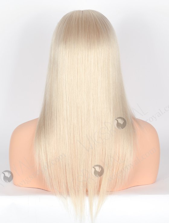 Attractive White Color Natural Mono Top Glueless Wigs GLM-08007-22390