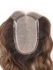 Highlight Color 12'' European Virgin Human Hair Silk Base Toppers WR-TC-079