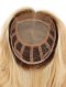 Highlight Color 18'' European Virgin Human Hair Silk Top Machine Wefts Toppers WR-TC-081