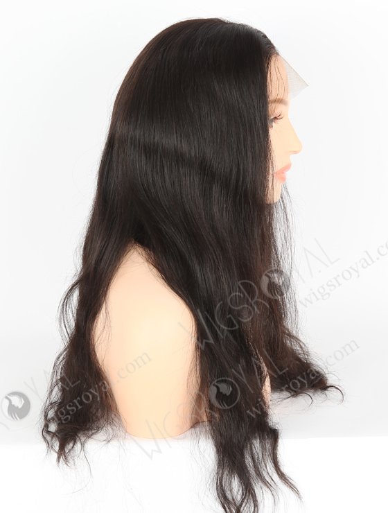 In Stock Indian Remy Hair 20" Natural Straight Natural Color Full Lace Wig FLW-01554-22678