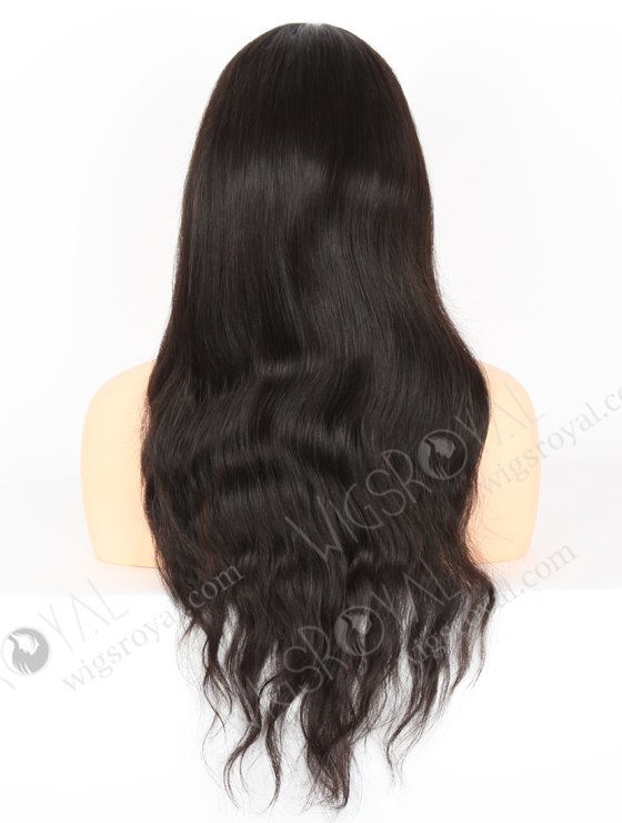 In Stock Indian Remy Hair 20" Natural Straight Natural Color Full Lace Wig FLW-01554-22680