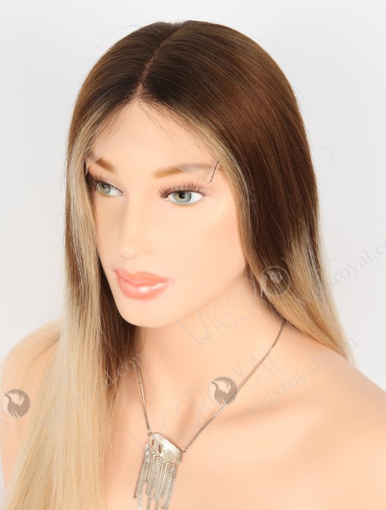 Custom Color 18'' Brazilian Virgin Human Hair Lace Front Wig WR-CLF-043-22709