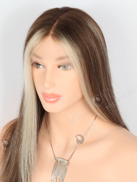 Fashion Money Piece Hair Highlights 18 Inch Affordable Lace Front Wigs WR-CLF-045-22728