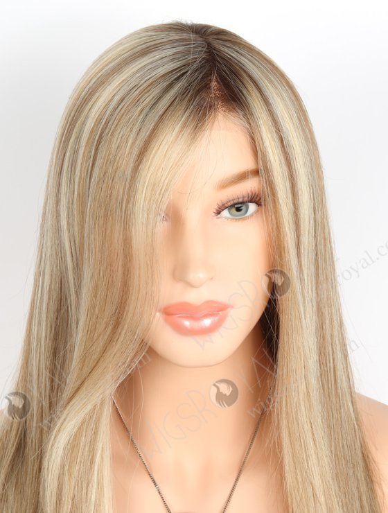 Face-Framing Highlight Hairline Monofilament Top Glueless Wig GLM-08003-22788