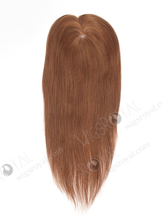 Blended Brown Color Natural Looking Silk Toppers For Hair-fall Topper-132-22921