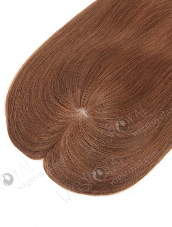 Blended Brown Color Natural Looking Silk Toppers For Hair-fall Topper-132-22923