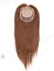 Blended Brown Color Natural Looking Silk Toppers For Hair-fall Topper-132