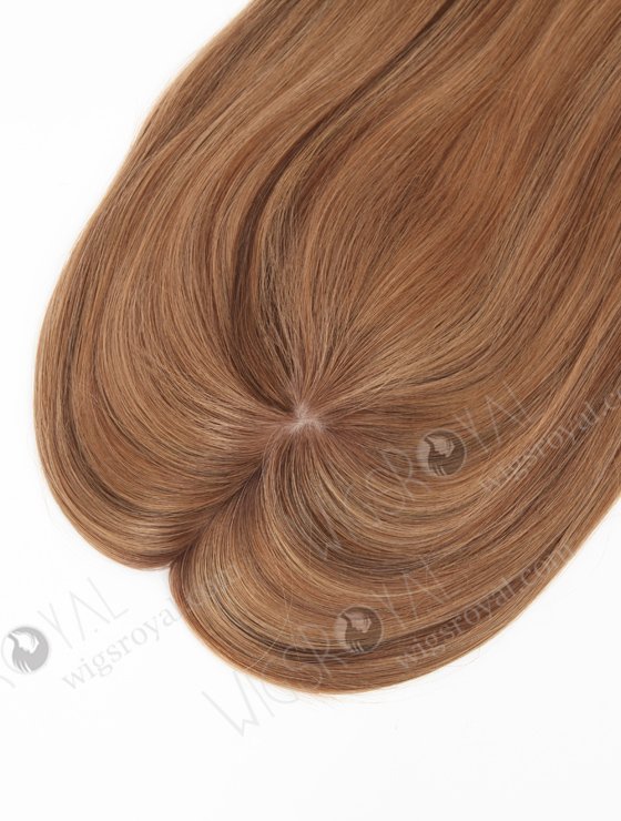 Affordable Short Highlights Human Hair Toppers Topper-156-22887