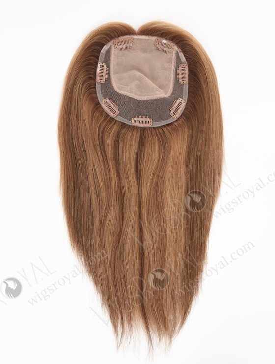 Affordable Short Highlights Human Hair Toppers Topper-156-22888