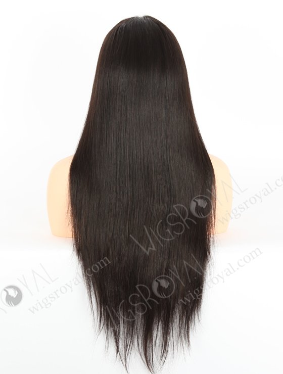 In Stock Brazilian Virgin Hair 22" Straight Natural Color Full Lace Wig FLW-04238-23016