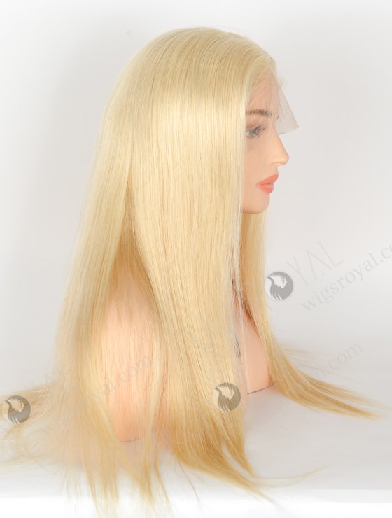 In Stock Chinese Virgin Hair 20" Natural Straight 613# Color Full Lace Wig FLW-07334-23029