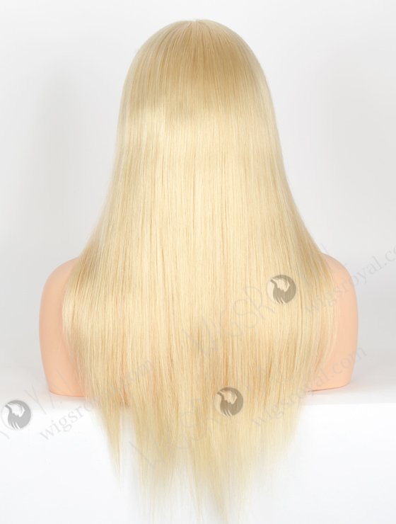 In Stock Chinese Virgin Hair 18" Natural Straight 613# Color Full Lace Wig FLW-07335-23054