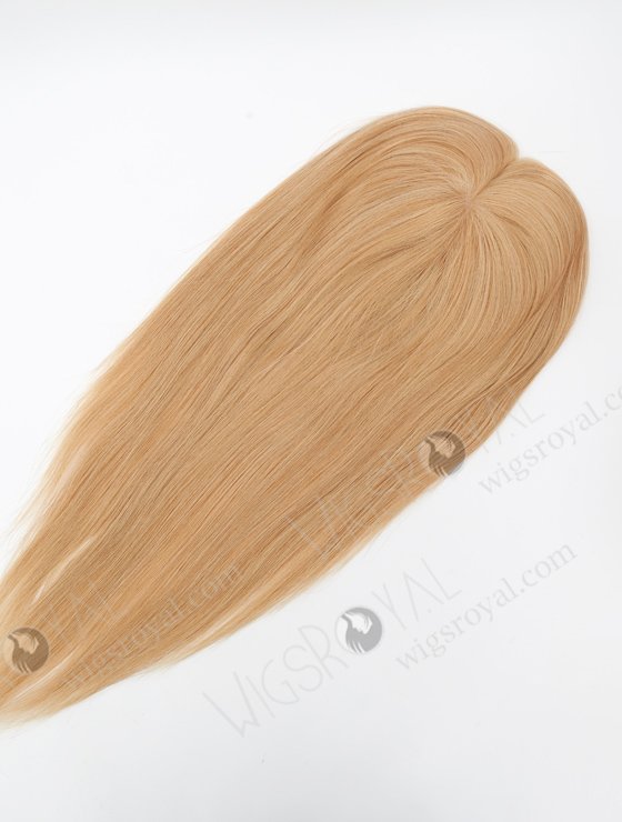 Blended Color Silky Straight Silk Topper European Human Hair  Topper-131-23103