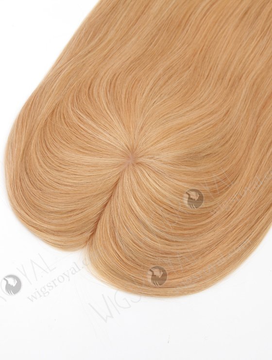 Blended Color Silky Straight Silk Topper European Human Hair  Topper-131-23105