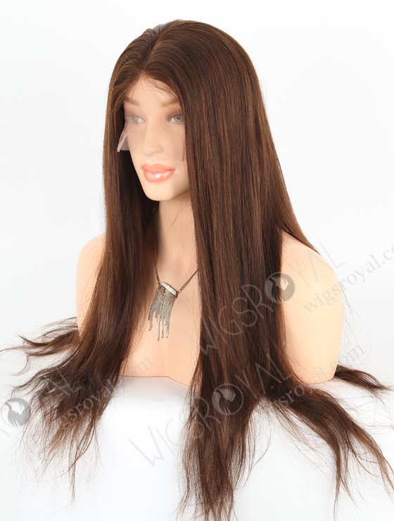 Gripper Wig Cap With Medium Brown Color For Alopecia Women WR-GR-012-23155