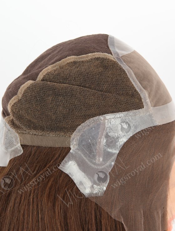 Gripper Wig Cap With Medium Brown Color For Alopecia Women WR-GR-012-23164