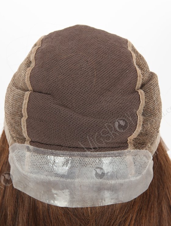 Gripper Wig Cap With Medium Brown Color For Alopecia Women WR-GR-012-23163