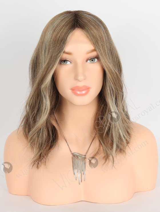 Best Medical Wigs Online Shopping 12 Inch Shoulder Length Brown with Blonde GRP-08003-23378