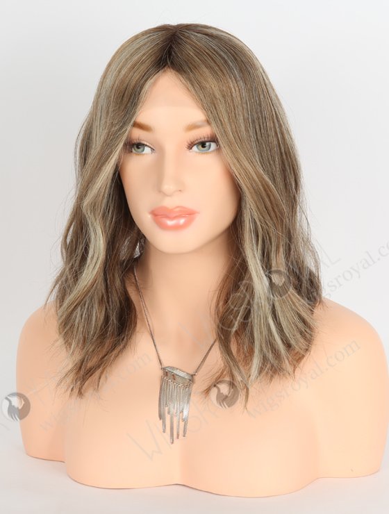 Best Medical Wigs Online Shopping 12 Inch Shoulder Length Brown with Blonde GRP-08003-23380