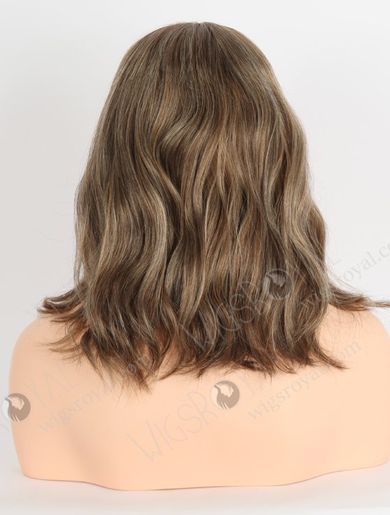Best Medical Wigs Online Shopping 12 Inch Shoulder Length Brown with Blonde GRP-08003-23384