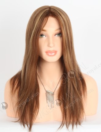 In Stock European Virgin Hair 16" Straight 6#/8#/9# Highlights Color Gripper Wig GRP-08010