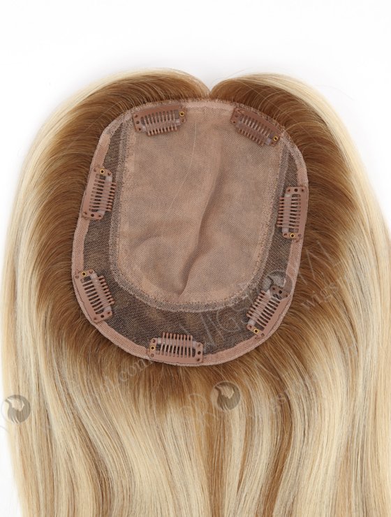 Human Hair Toppers With Highlights Topper-159 -23526