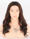 Beautiful Wavy Hair Double Drawn Wig 16 Inch European Virgin Hair Brown with Black Lowlights Color GRD-08008