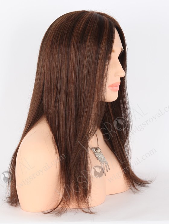 In Stock European Virgin Hair 16" Straight 2/30/33# Color Grandeur Wig GRD-08012-23663