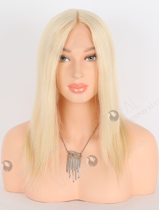 In Stock European Virgin Hair 12" All One Length Straight 613# Color Grandeur Wig GRD-08013-23693