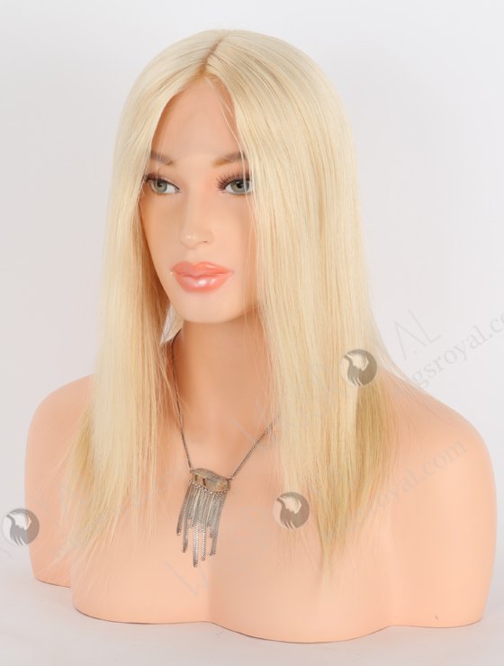 In Stock European Virgin Hair 12" All One Length Straight 613# Color Grandeur Wig GRD-08013-23694