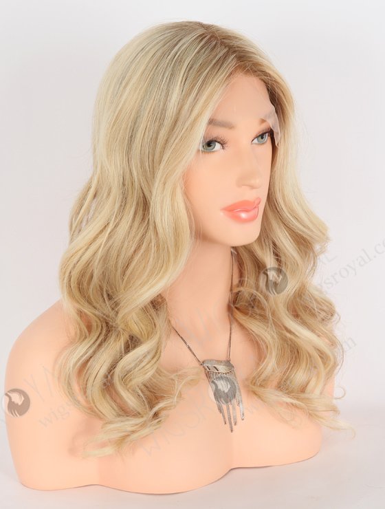 Undetectable Hairline Beach Wave Lace Front Wigs RLF-08006-23777