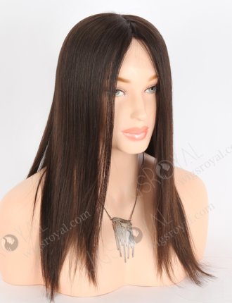 Best Quality Unprocessed Dark Brown Virgin Hair Wigs 14 Inch All One Length GRD-08015